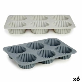 Forma para Queques 25,5 x 3 x 17,5 cm Madalenas (6 Unidades) de Kinvara, Formas para queques - Ref: S3628373, Preço: 29,04 €,...