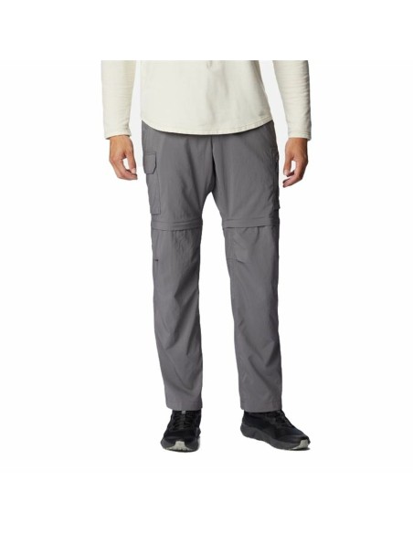 Pantalón Largo Deportivo Columbia Silver Ridge Montaña Gris oscuro | Tienda24 Tienda24.eu