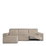 Funda para chaise longue de brazo corto izquierdo Eysa ROC Marrón claro 120 x 120 x 360 cm de Eysa, Sofás - Ref: D1607246, Pr...