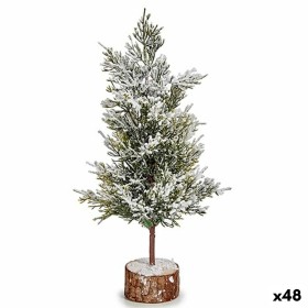 Christmas Tree PVC Polyethylene Pineapples Snowfall 100 x 100 x 240 cm | Tienda24 - Global Online Shop Tienda24.eu