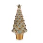 Figura Decorativa Árbol de Navidad Dorado Polipropileno PET 16 x 37,5 x 16 cm (12 Unidades) de Krist+, Navidad - Ref: S362848...