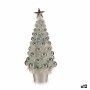 Deko-Figur Weihnachtsbaum Silberfarben Polypropylen PET 16 x 37,5 x 16 cm (12 Stück) von Krist+, Weihnachten - Ref: S3628482,...