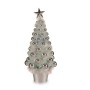 Statua Decorativa Albero di Natale Argentato polipropilene PET 16 x 37,5 x 16 cm (12 Unità) di Krist+, Natale - Rif: S3628482...