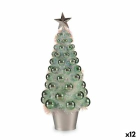 Decorative Figure Christmas Tree Green polypropylene PET 16 x 37,5 x 16 cm (12 Units) by Krist+, Christmas - Ref: S3628484, P...