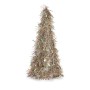 Figura Decorativa Árvore de Natal Enfeite Cintilante Bronze Polipropileno PET 24 x 46 x 24 cm (24 Unidades) de Krist+, Natal ...