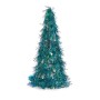 Decorative Figure Christmas Tree Tinsel Blue polypropylene PET 24 x 46 x 24 cm (24 Units) by Krist+, Christmas - Ref: S362849...