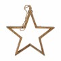 Adorno Navideño Estrella Plateado Yute Madera 31 x 5,5 x 60 cm (6 Unidades) de Krist+, Navidad - Ref: S3628498, Precio: 67,72...