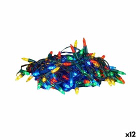 Wreath of LED Lights Multicolour 450 x 9 x 2 cm (12 Units) by Krist+, Christmas - Ref: S3628513, Price: 57,18 €, Discount: %