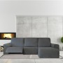 Abdeckung für Chaiselongue mit kurzem Arm rechts Eysa ROC Dunkelgrau 120 x 120 x 360 cm von Eysa, Sofas & Lovechairs - Ref: D...