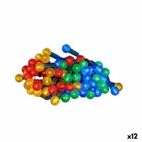 Wreath of LED Lights Multicolour 800 x 10 x 2 cm (12 Units) by Krist+, Christmas - Ref: S3628516, Price: 84,37 €, Discount: %