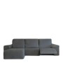 Capa para chaise longue de braço curto esquerdo Eysa ROC Cinzento escuro 120 x 120 x 360 cm de Eysa, Sofás - Ref: D1607248, P...