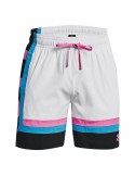 Men's Basketball Shorts Under Armour Baselin White | Tienda24 Tienda24.eu