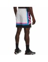 Men's Basketball Shorts Under Armour Baselin White | Tienda24 Tienda24.eu