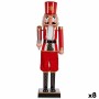 Figura Decorativa Cascanueces Negro Rojo Plástico 10 x 37 x 9 cm (8 Unidades) de Krist+, Navidad - Ref: S3628531, Precio: 81,...