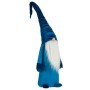 Figurine Décorative Gnome Bleu Blanc Argenté Polyester Bois Sable 20 x 100 x 25 cm (8 Unités) de Krist+, Noël - Réf : S362853...