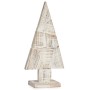 Decorative Figure Christmas Tree White Natural Wood 9 x 41,5 x 20 cm (12 Units) | Tienda24 - Global Online Shop Tienda24.eu