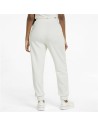 Pantalón Largo Deportivo Puma Embroidery High Montaña Blanco Mujer | Tienda24 Tienda24.eu