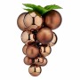 Bola de Natal Uvas Grande Castanho Plástico 22 x 22 x 33 cm (8 Unidades) de Krist+, Natal - Ref: S3628605, Preço: 65,22 €, De...