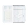 Escurridor para Fregadero Blanco Metal Plástico 43,5 x 11 x 33,5 cm (4 Unidades) de Kinvara, Escurreplatos - Ref: S3628662, P...