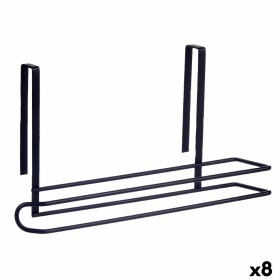 Kitchen Paper holder Black Iron 34 x 17,3 x 10,5 cm (8 Units) by Kinvara, Shelves and supports - Ref: S3628670, Price: 39,93 ...