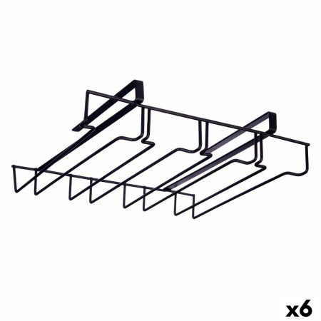 Suporte para Copos Ferro 36 x 7,5 x 26 cm (6 Unidades) de Kinvara, Prateleiras e estantes - Ref: S3628672, Preço: 44,84 €, De...