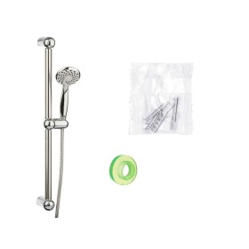 Set doccia Bianco Argentato Metallo di Berilo, Soffioni doccia - Rif: S3628713, Prezzo: 15,48 €, Sconto: %