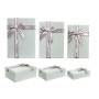 Juego de Cajas Decorativas Gris oscuro Cartón Lazo 3 Piezas de Pincello, Cajas - Ref: S3628759, Precio: 7,74 €, Descuento: %