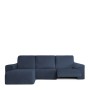 Funda para chaise longue de brazo corto izquierdo Eysa ROC Azul 120 x 120 x 360 cm de Eysa, Sofás - Ref: D1607252, Precio: 20...