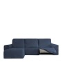 Funda para chaise longue de brazo corto izquierdo Eysa ROC Azul 120 x 120 x 360 cm de Eysa, Sofás - Ref: D1607252, Precio: 20...