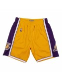 Men's Basketball Shorts Mitchell & Ness LA Lakers Yellow | Tienda24 Tienda24.eu