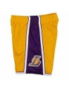 Basketballshorts für Herren Mitchell & Ness LA Lakers Gelb | Tienda24 Tienda24.eu