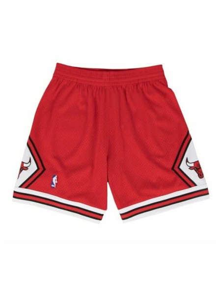 Calções de Basquetebol para Homem Mitchell & Ness Chicago Bulls Vermelho | Tienda24 Tienda24.eu