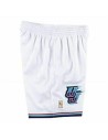 Short de Basket pour Homme Mitchell & Ness Utah Jazz Blanc | Tienda24 Tienda24.eu