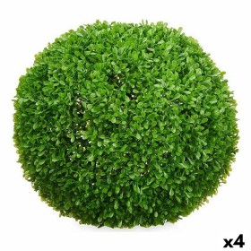 Decorative Plant Sheets Ball Plastic 37 x 37 x 37 cm (4 Units) by Ibergarden, Artificial Plants - Ref: S3628839, Price: 62,33...