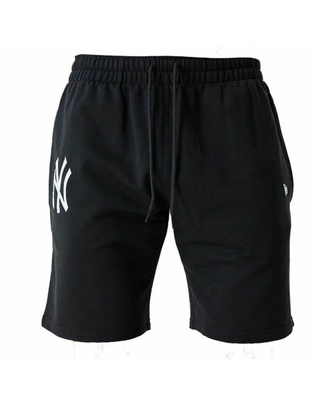 Pantalón Corto Deportivo New Era Essentials New York Yankees Negro | Tienda24 Tienda24.eu