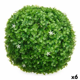 Planta Decorativa Hojas Flores Bola Plástico 27 x 27 x 27 cm (6 Unidades) de Ibergarden, Plantas - Ref: S3628843, Precio: 47,...