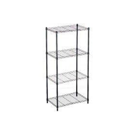 Estantes 56 x 35 x 120 cm Preto Metal Plástico de Kipit, Estantes multiusos - Ref: S3628854, Preço: 28,57 €, Desconto: %