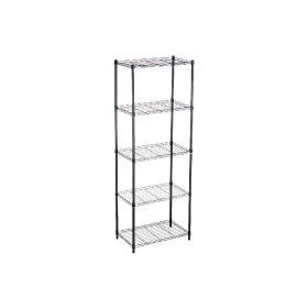 Estantes 56 x 35 x 160 cm Preto Metal Plástico de Kipit, Estantes multiusos - Ref: S3628855, Preço: 33,63 €, Desconto: %