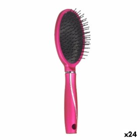 Brush Fuchsia Silicone Plastic (24 Units) by Berilo, Hairbrushes - Ref: S3628859, Price: 37,24 €, Discount: %