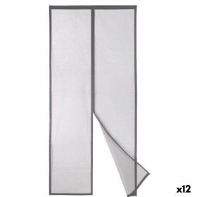 Mosquito net Magnetic Grey Polyester Magnet 90 x 210 cm (12 Units) by Kipit, Screens - Ref: S3628925, Price: 81,15 €, Discoun...