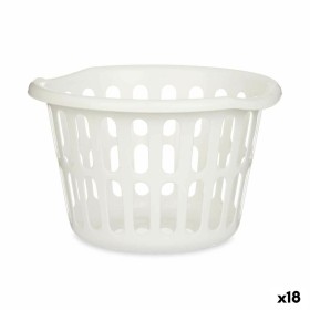 Basket White polypropylene 27 L 40 x 25 x 40 cm (18 Units) by Kipit, Storage boxes and chests - Ref: S3628927, Price: 50,82 €...