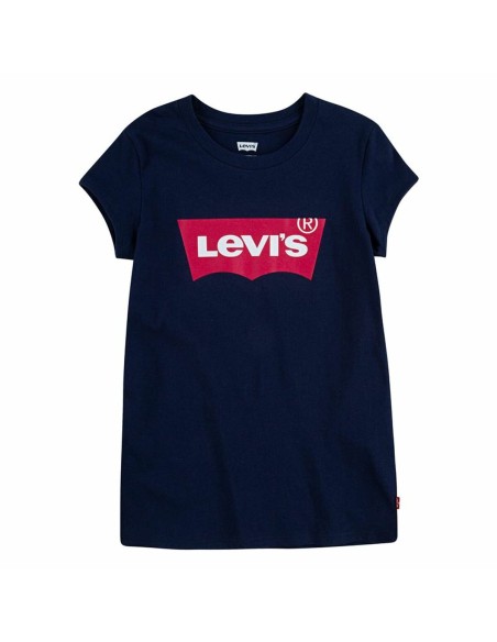 T shirt à manches courtes Enfant Levi's Batwing Bleu foncé | Tienda24 Tienda24.eu