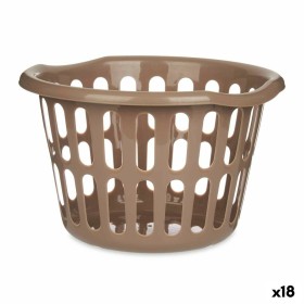 Basket Taupe polypropylene 27 L 40 x 25 x 40 cm (18 Units) by Kipit, Storage boxes and chests - Ref: S3628929, Price: 45,59 €...