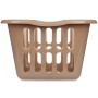 Basket Taupe polypropylene 50 L 58 x 24 x 42 cm (12 Units) by Kipit, Storage boxes and chests - Ref: S3628935, Price: 41,19 €...