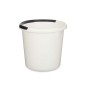 Bucket with Handle White Anthracite 10 L (18 Units) by BigBuy Home, Buckets & Bowls - Ref: S3628939, Price: 45,59 €, Discount: %