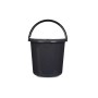 Cubo con Asa Gris Antracita 10 L (18 Unidades) de BigBuy Home, Cubos - Ref: S3628941, Precio: 46,79 €, Descuento: %