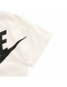 Camisola de Manga Curta Infantil Nike Icon Futura Branco | Tienda24 Tienda24.eu