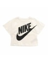 Child's Short Sleeve T-Shirt Nike Icon Futura White | Tienda24 Tienda24.eu