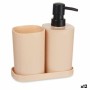 Set da Bagno Nero Beige polipropilene (12 Unità) di Berilo, Set di accessori per il bagno - Rif: S3628951, Prezzo: 34,24 €, S...