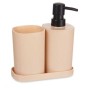 Set da Bagno Nero Beige polipropilene (12 Unità) di Berilo, Set di accessori per il bagno - Rif: S3628951, Prezzo: 34,24 €, S...